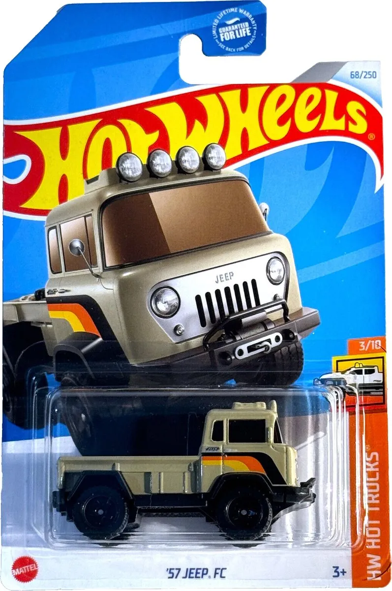 Hot Wheels '57 Jeep FC Army HW Hot Trucks 1:64