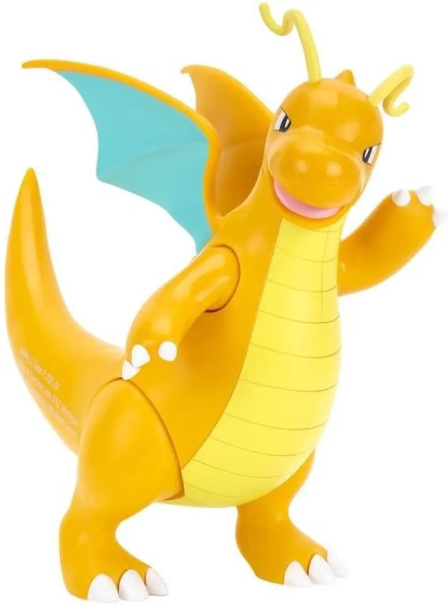 Pokémon Dragonite Ledenpop 30cm - afbeelding 3 van 5