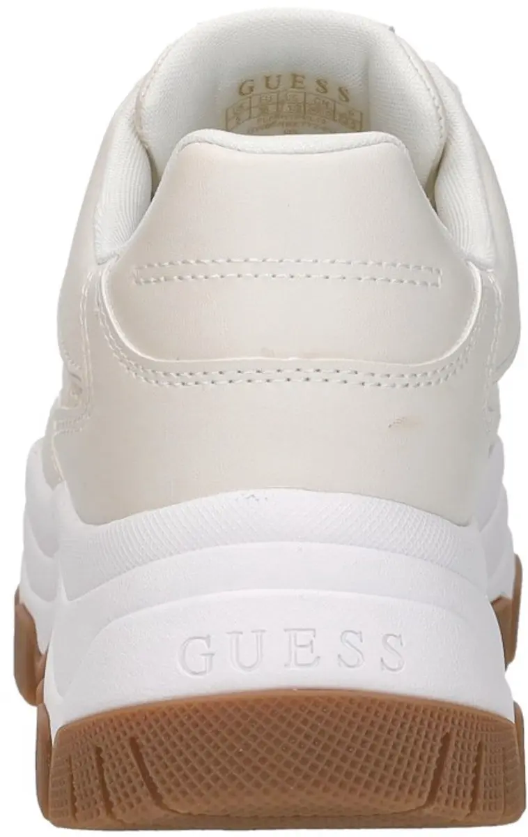 Guess Berrett 2 Laag Sneakers - Beige - Maat 37 - afbeelding 6 van 6