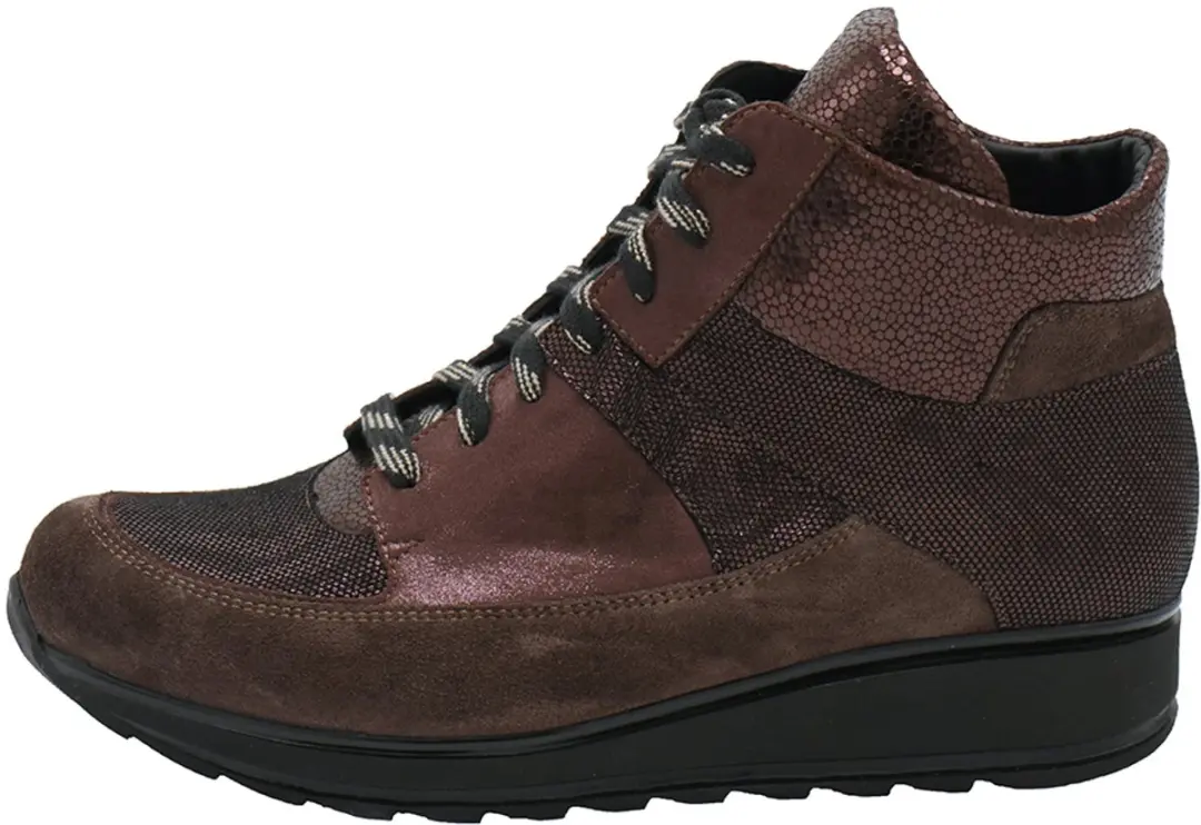Durea 9772 Sneaker - Maat 41.5 - Bruin - afbeelding 2 van 4