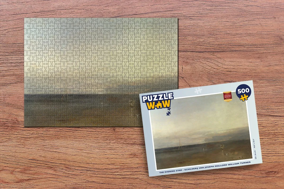 PuzzleWow The Evening Star Turner Legpuzzel 500 Stuks - Multicolor