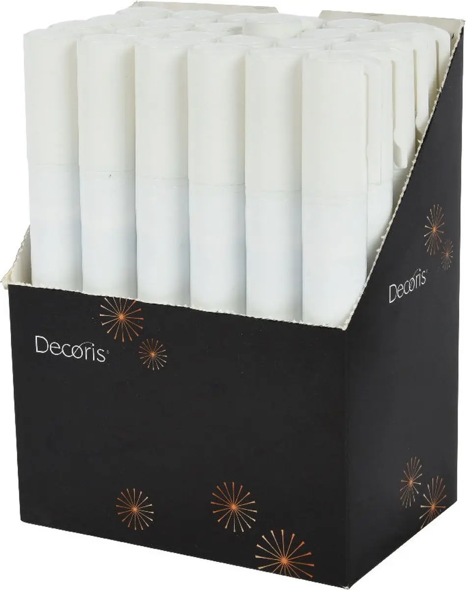 Decoris Raamstift Wit - 13,5 cm