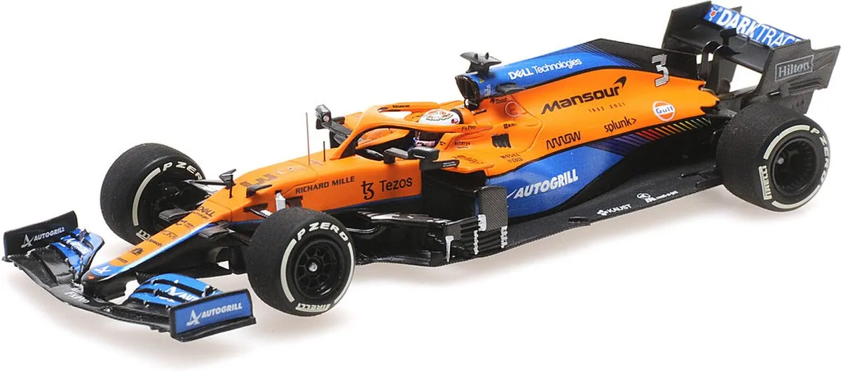Formule 1 McLaren MCL35M #3 Ricciardo Minichamps 1:43