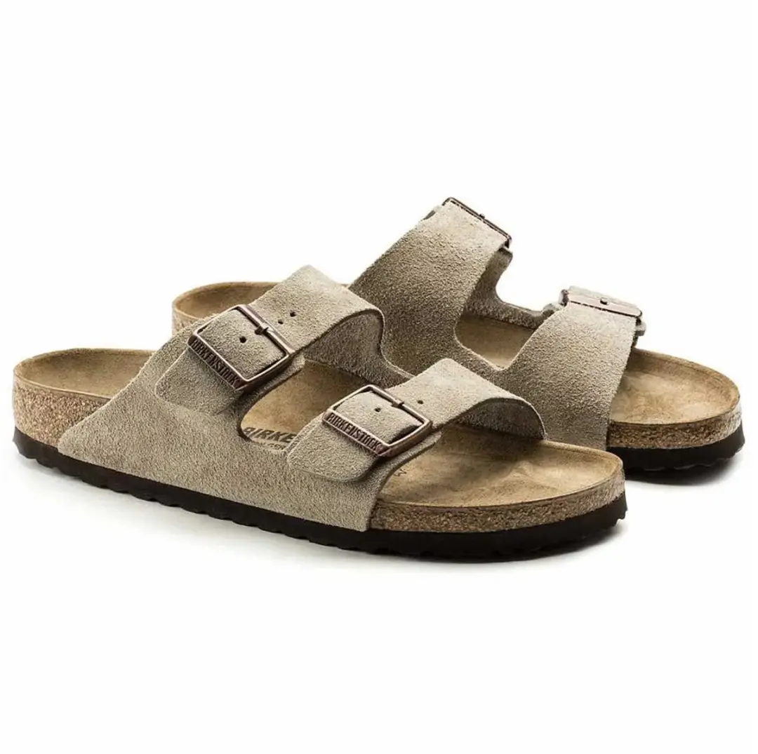 Birkenstock Arizona Slides Leer 42 - Beige - afbeelding 4 van 6
