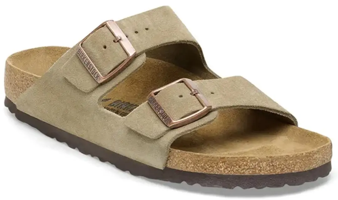 Birkenstock Arizona Slides Leer 42 - Beige - afbeelding 2 van 6