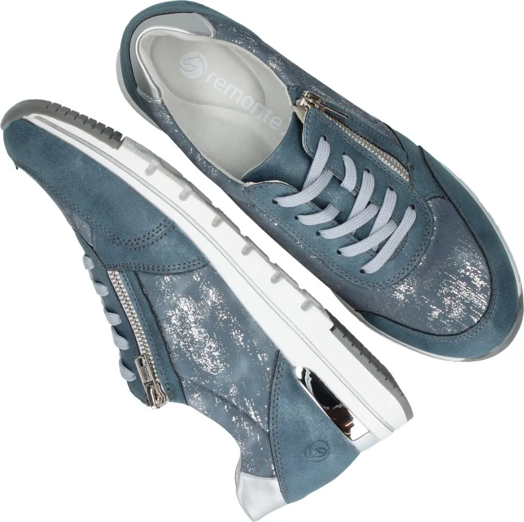 Remonte R6700-13 Dames Sneakers - Blauw - Maat 41 - afbeelding 6 van 6