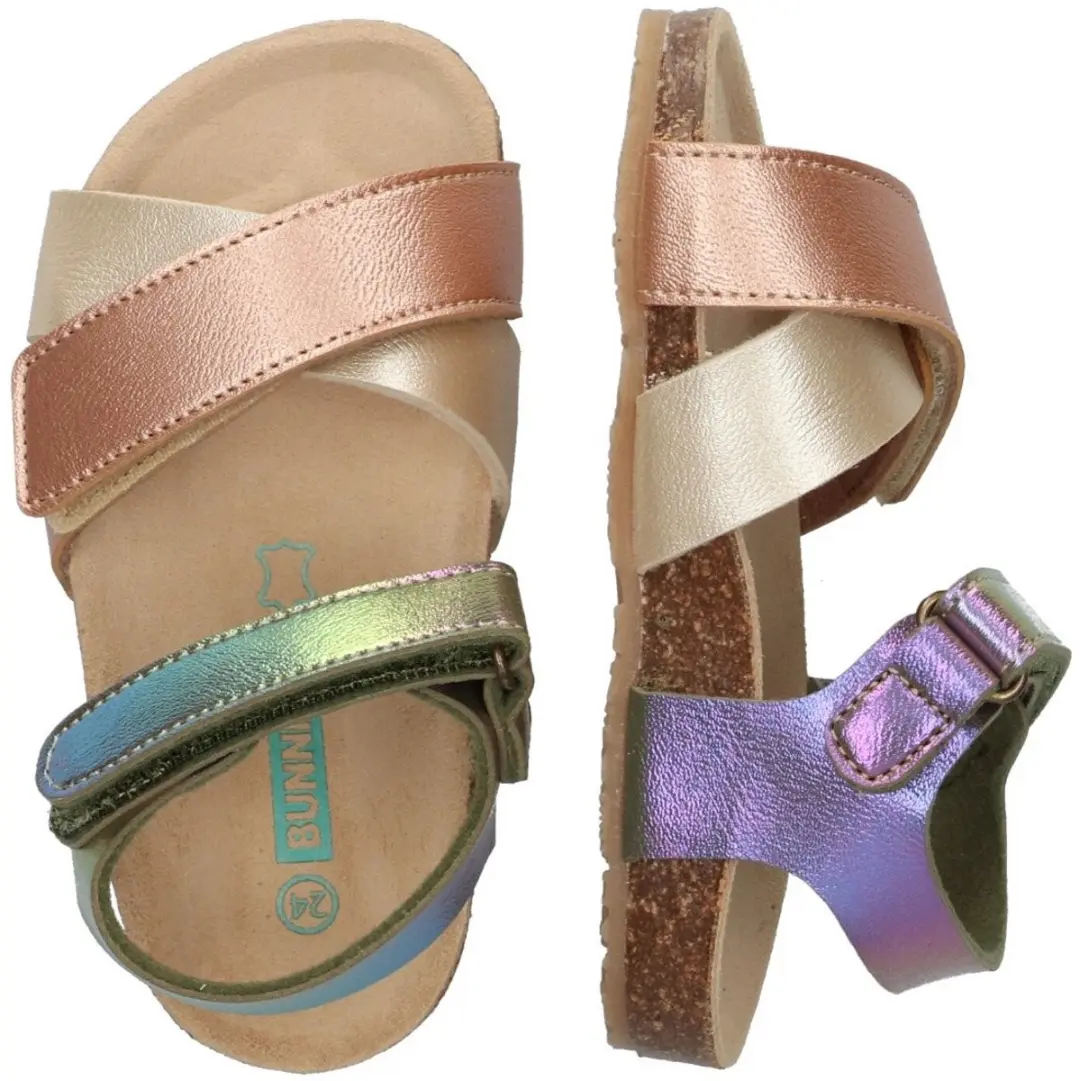 BunniesJR Bibi Beach Platte Sandalen 25 - Multicolor
