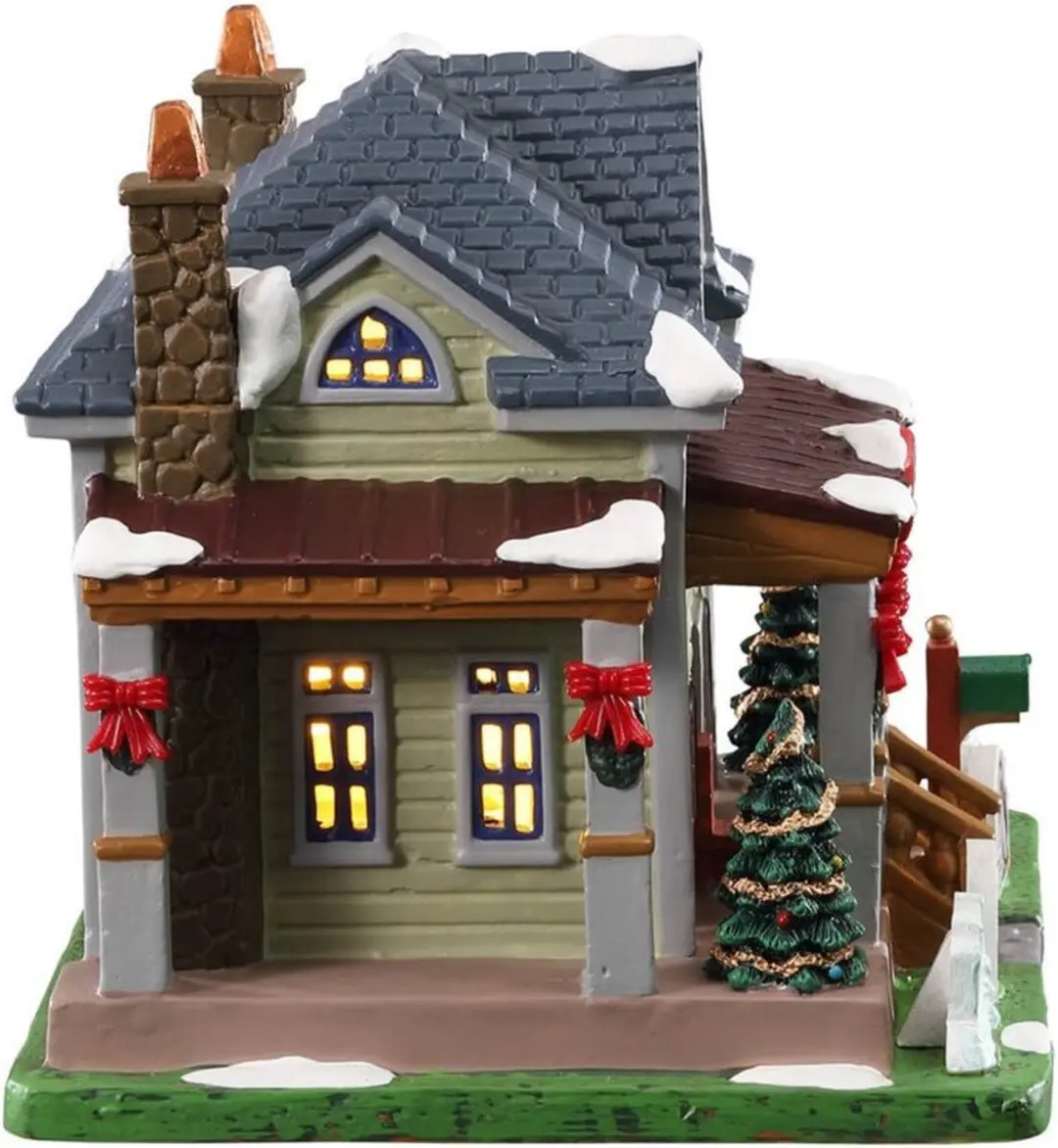 Lemax The Inviting Porch Home Verlicht Gebouw - Neutral