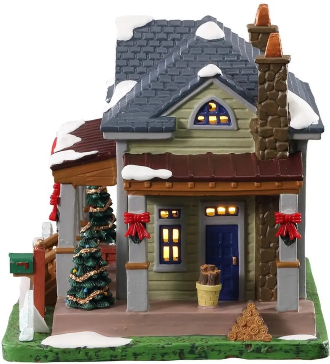 Lemax The Inviting Porch Home Verlicht Gebouw - Neutral