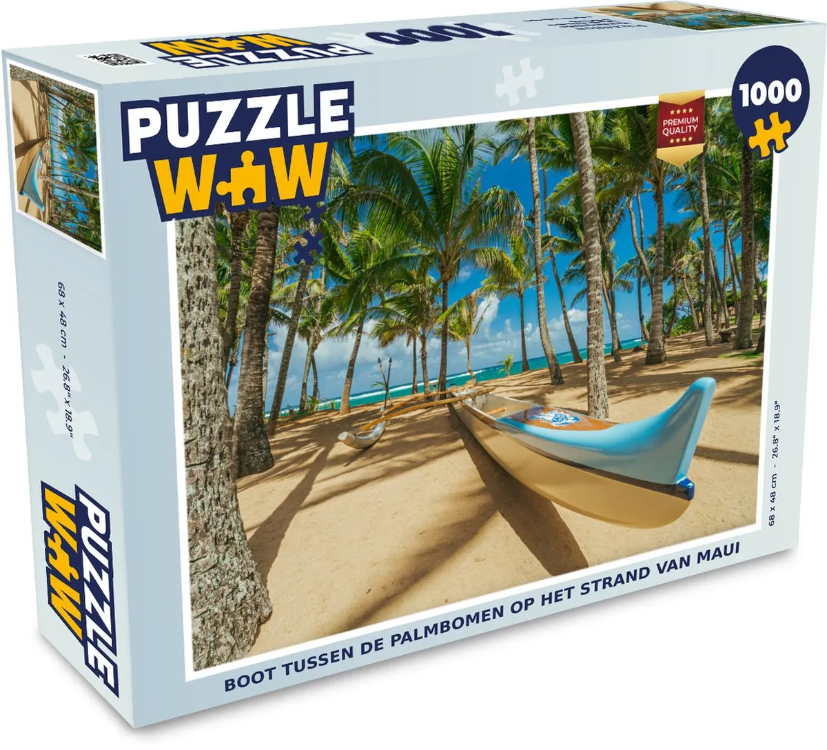 PuzzleWow Legpuzzel Maui 1000 Stuks