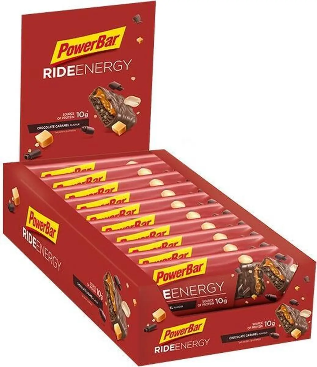 PowerBar Ride Chocolate - Caramel 55g - 5 Stuks - afbeelding 6 van 6
