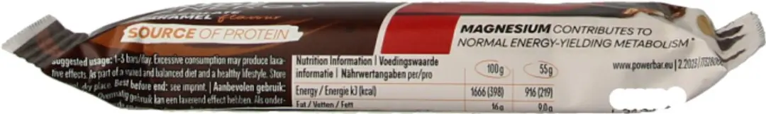 PowerBar Ride Chocolate - Caramel 55g - 5 Stuks - afbeelding 4 van 6
