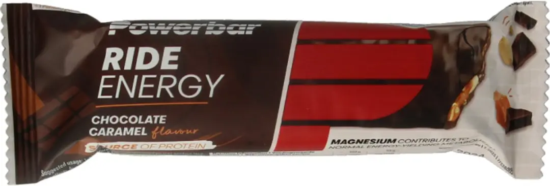 PowerBar Ride Chocolate - Caramel 55g - 5 Stuks - afbeelding 3 van 6
