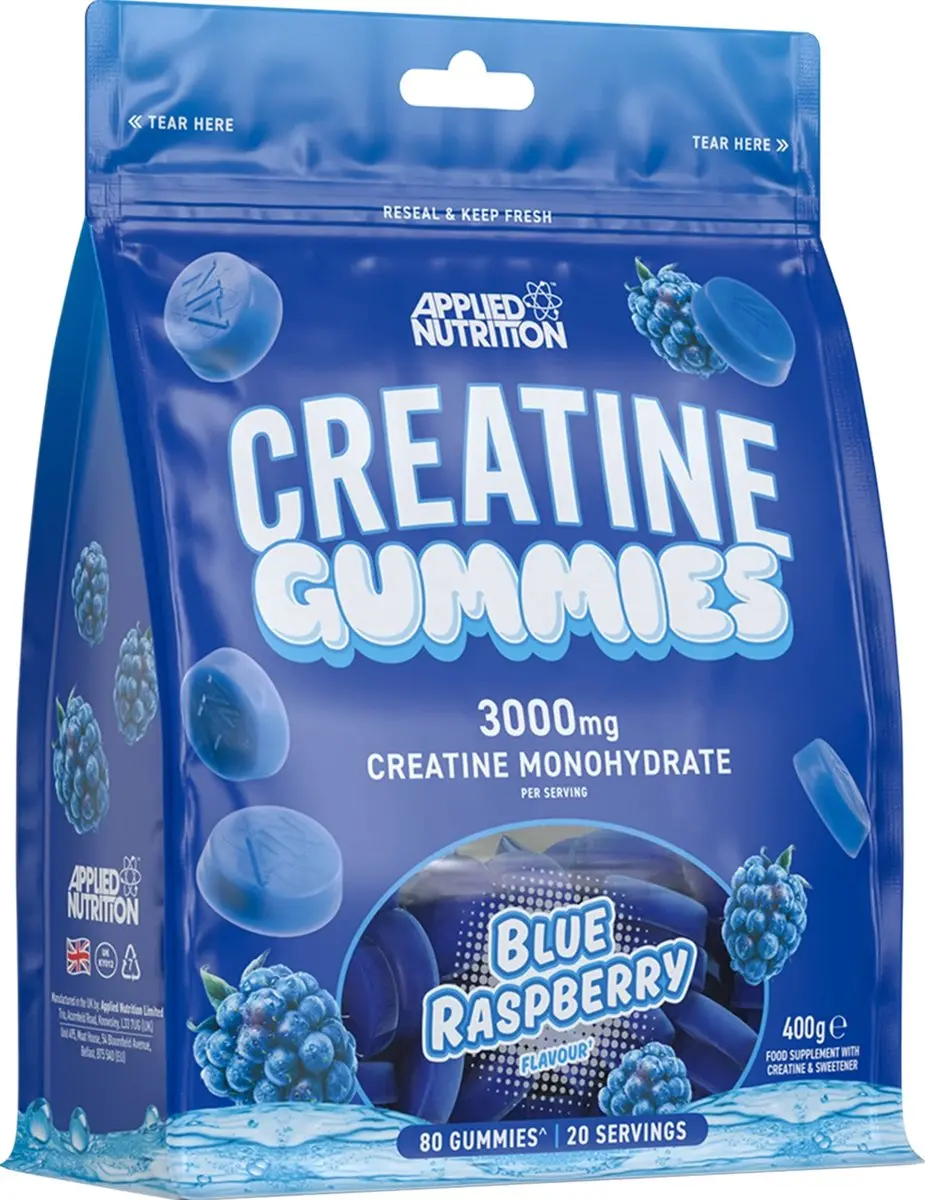 Applied Nutrition Creatine Gummies 80g - Blue Raspberry