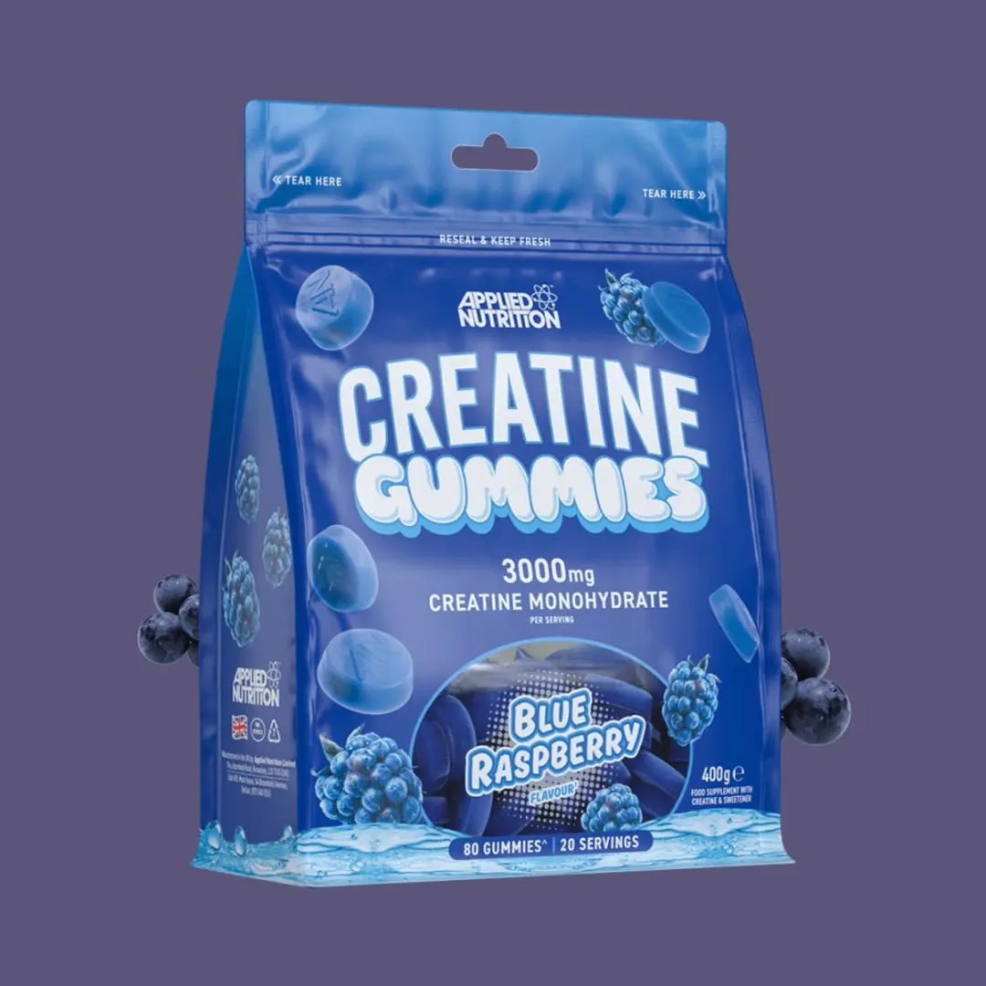 Applied Nutrition Creatine Gummies 80g - Blue Raspberry - afbeelding 3 van 6