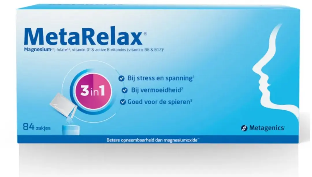 Metagenics MetaRelax Citroensmaak 84 Zakjes