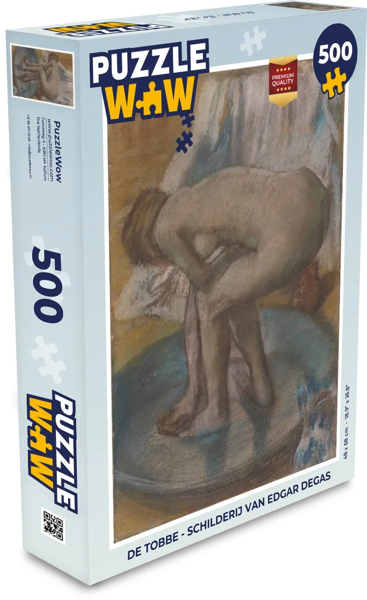 PuzzleWow De Tobbe Legpuzzel 500 Stuks