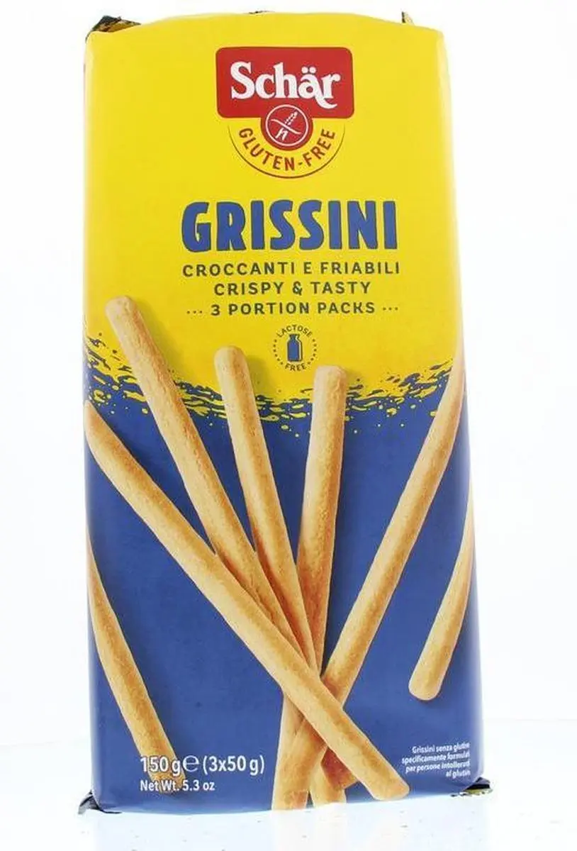 Schar Grissini Soepstengels 150mg - afbeelding 4 van 6