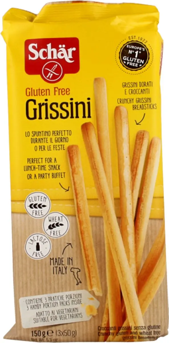 Schar Grissini Soepstengels 150mg - afbeelding 6 van 6