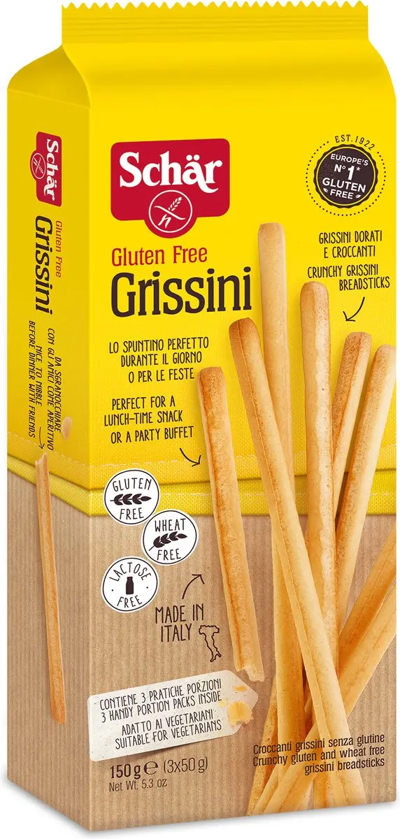 Schar Grissini Soepstengels 150mg