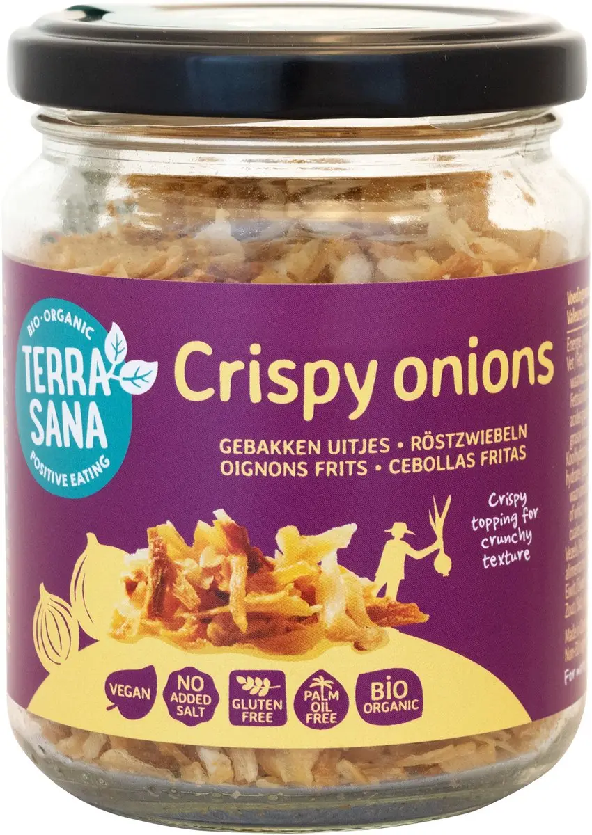 Terrasana Indonesische Gebakken Uitjes Bio 75g