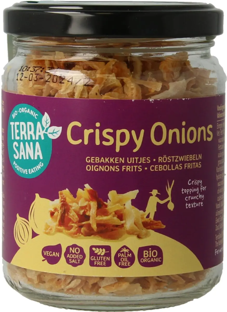 Terrasana Indonesische Gebakken Uitjes Bio 75g