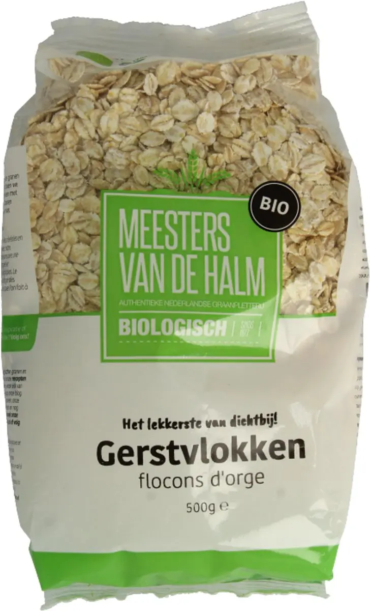 De Halm Gerstevlokken 500g - afbeelding 5 van 5