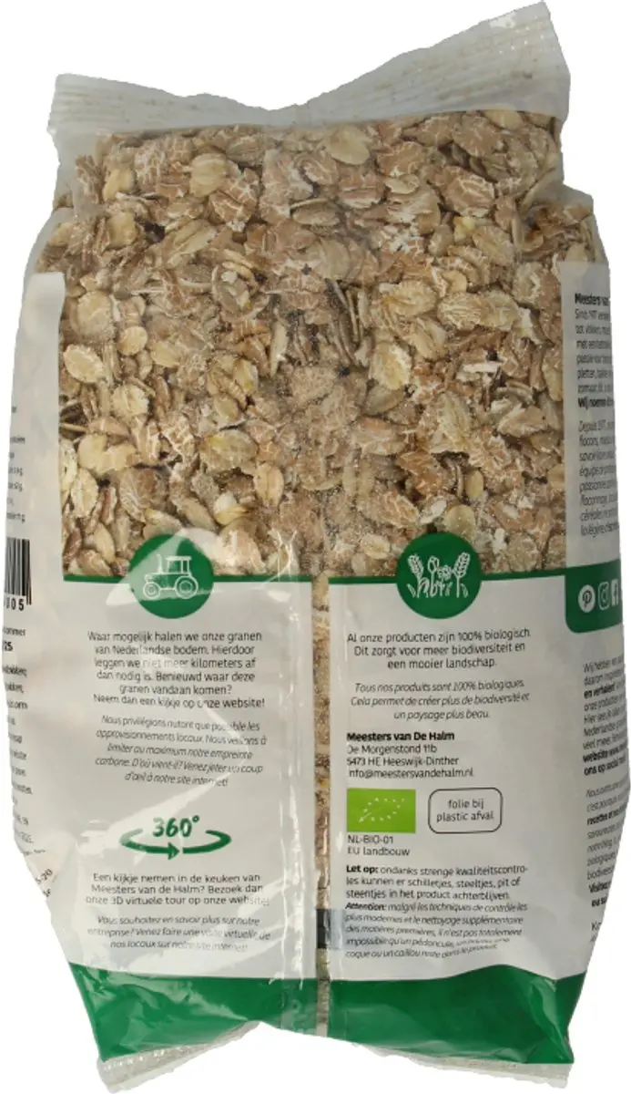 De Halm 4-Korenvlokken 500g - afbeelding 3 van 5