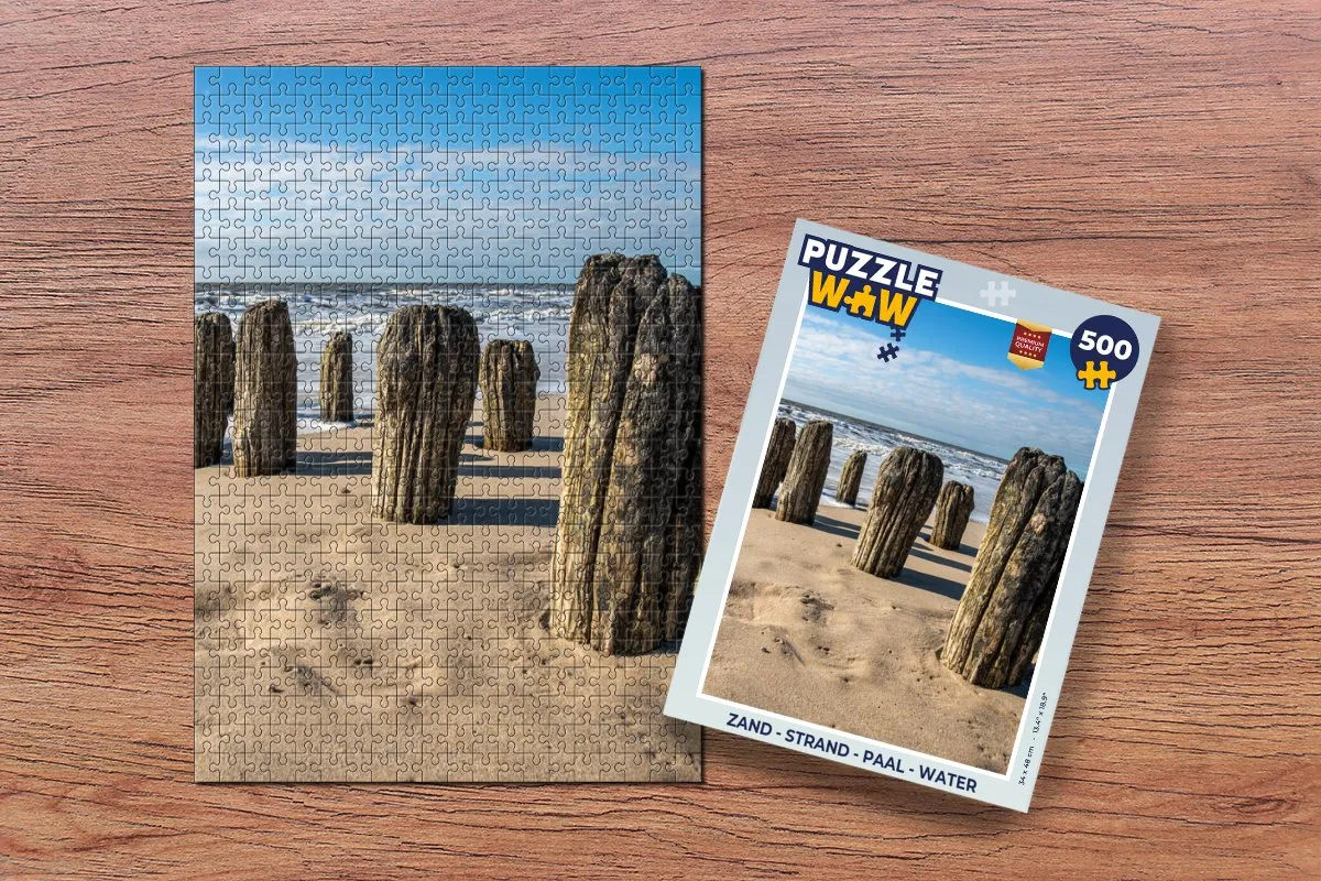 PuzzleWow Legpuzzel 500 Stuks - Multicolor