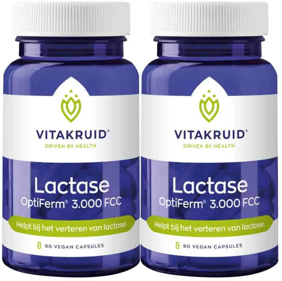 Vitakruid Lactase Optiferm 3000 FCC - 180 Vegancapsules