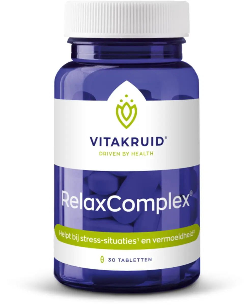 Vitakruid Relaxcomplex 60 tabletten - afbeelding 2 van 2