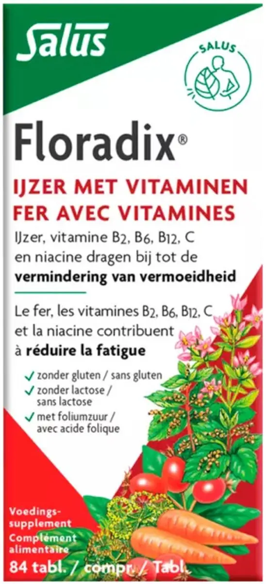 Salus Floradix IJzer 336 tabletten