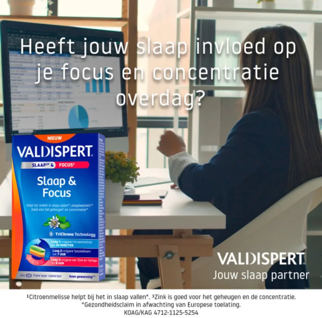 Valdispert Slaap & Focus 48 Stuks (2x24) - Voordeelverpakking