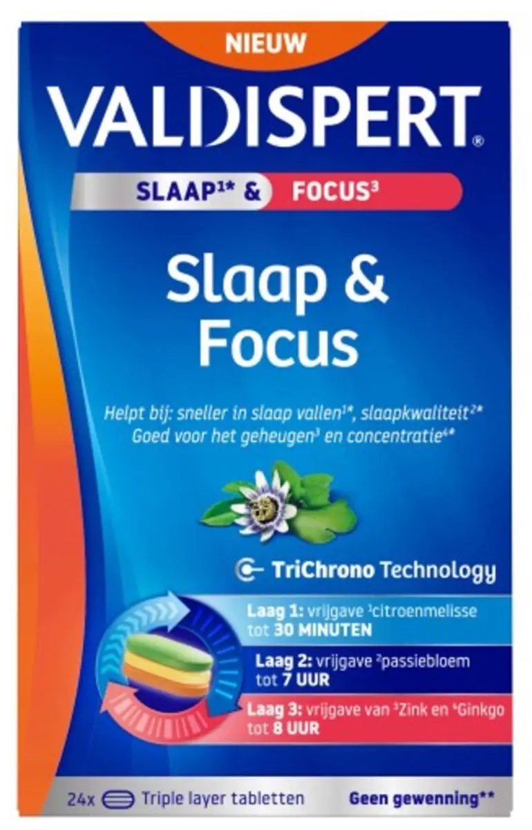 Valdispert Slaap & Focus 48 Stuks (2x24)