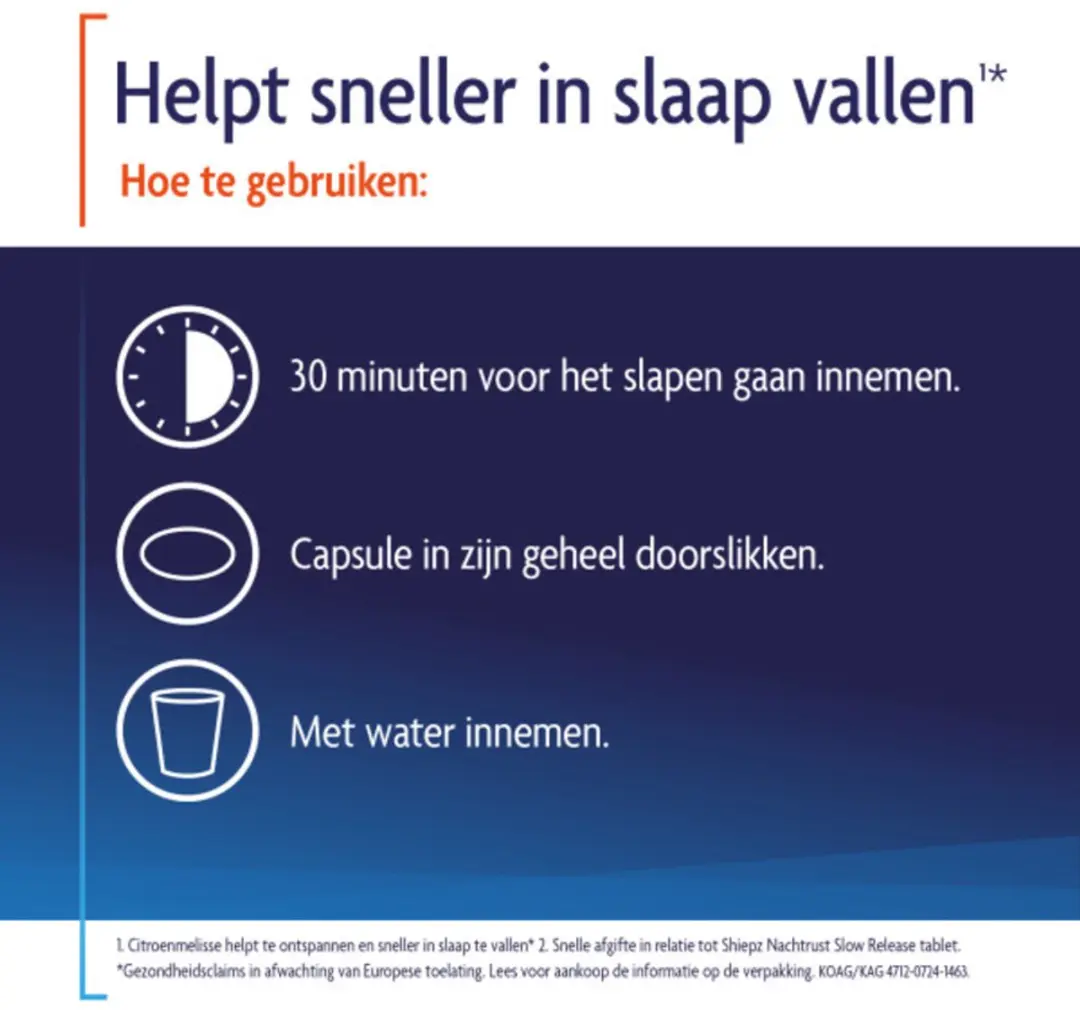 Shiepz In Slaap Vallen - 60 Capsules (2x30)