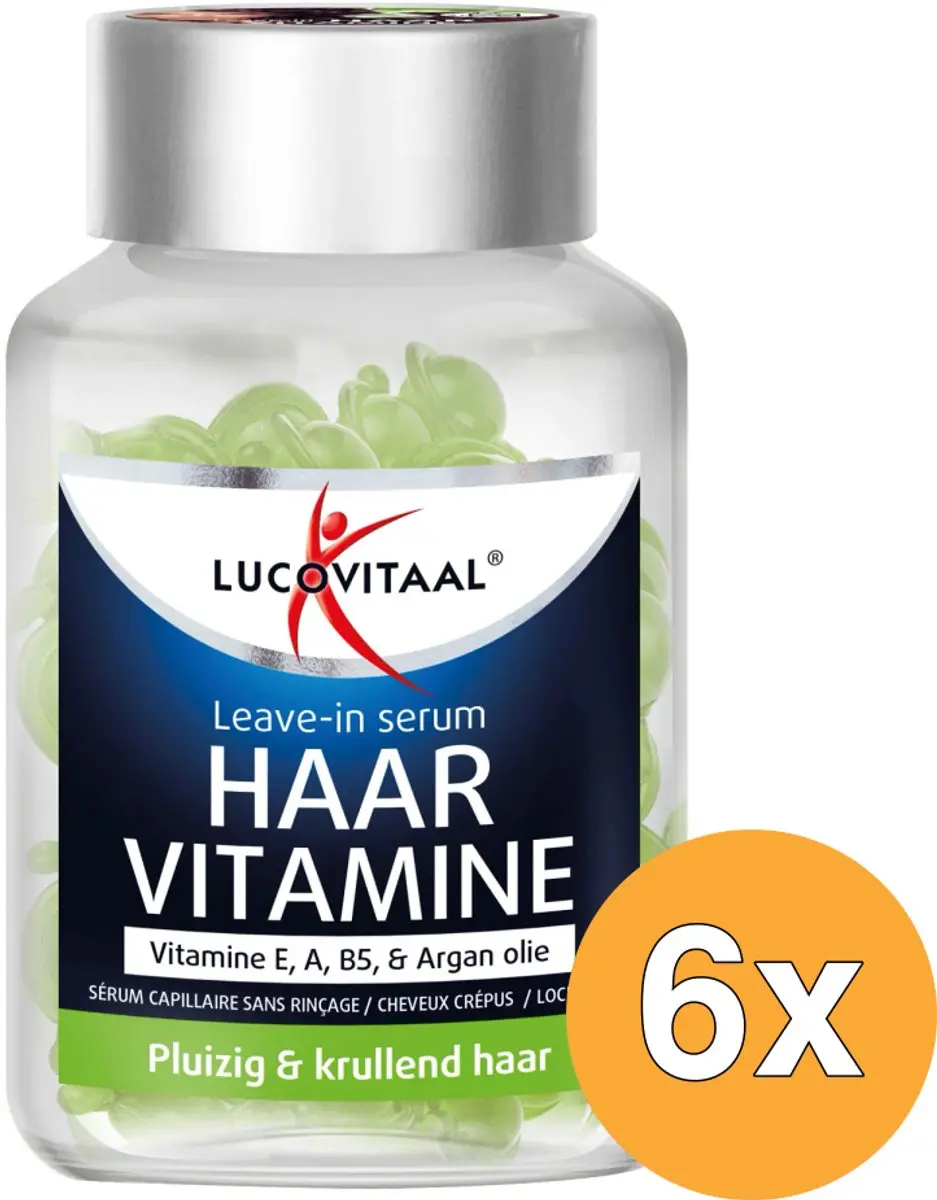6x Lucovitaal Leave-in Serum Vitamine