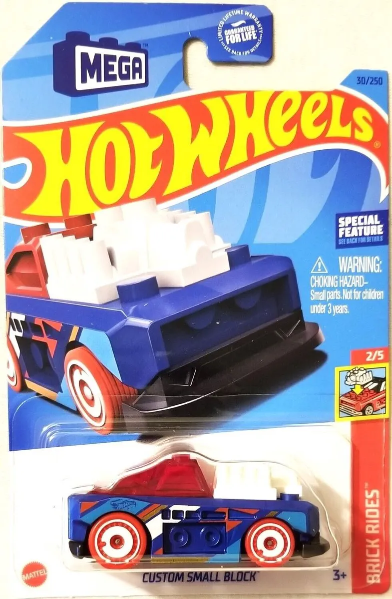Hot Wheels Custom Small Block Blauw 21A