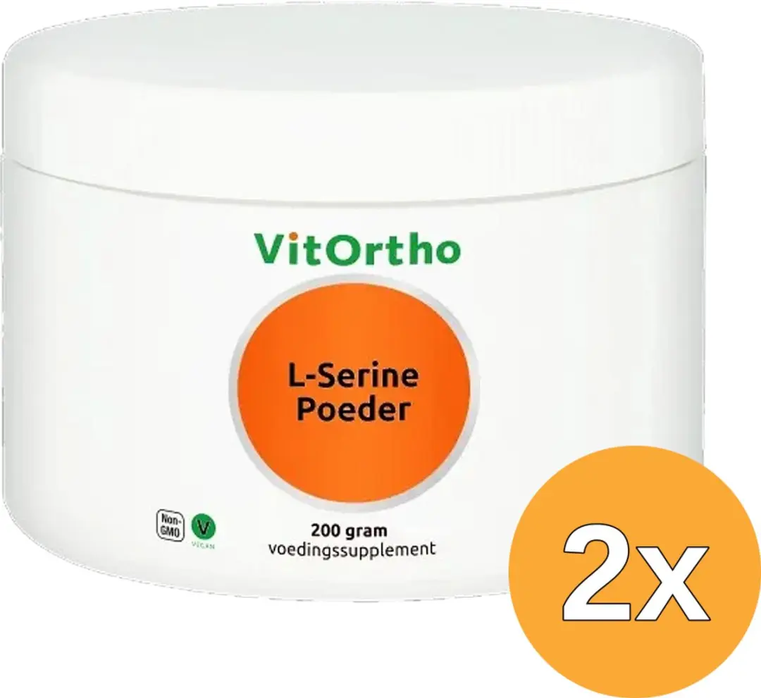 2x Vitortho L-Serine (200 gr)