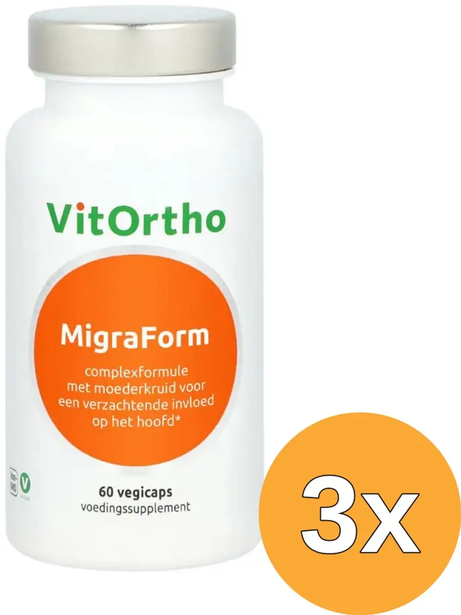 3x VitOrtho MigraForm (60 capsules)