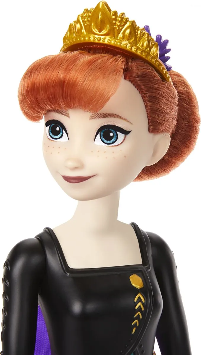 Disney Frozen Draaien en Ontdekken Anna pop - Modepop met accessoires