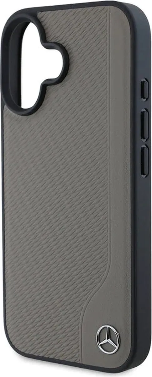 Mercedes-Benz iPhone 16 Backcover Hoesje - Bruin - afbeelding 6 van 6