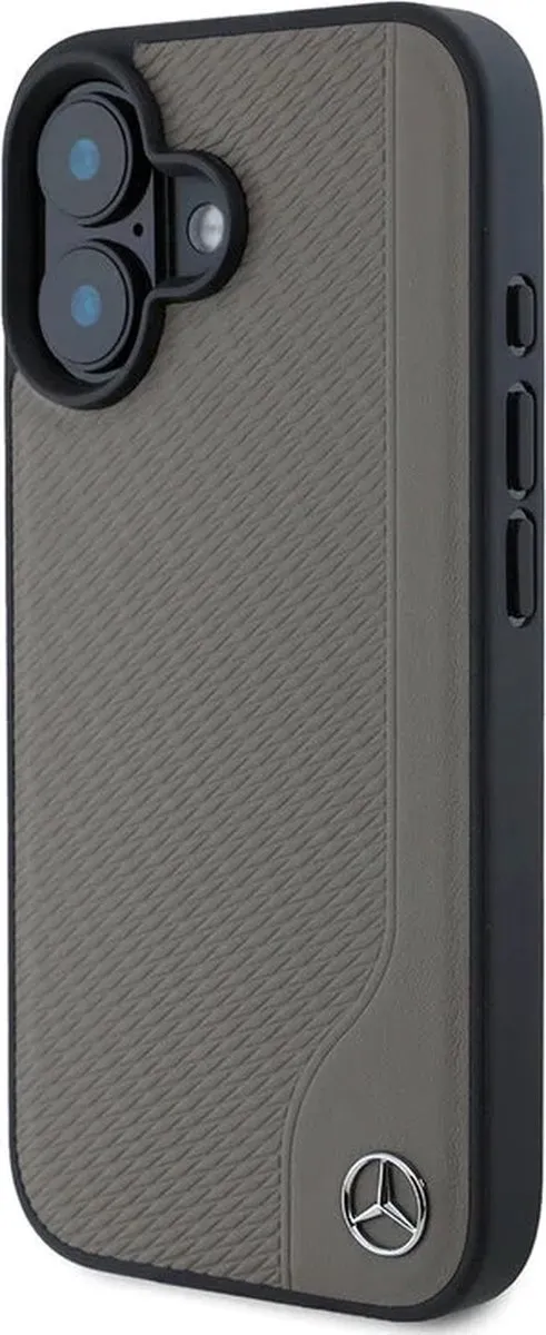 Mercedes-Benz iPhone 16 Backcover Hoesje - Bruin