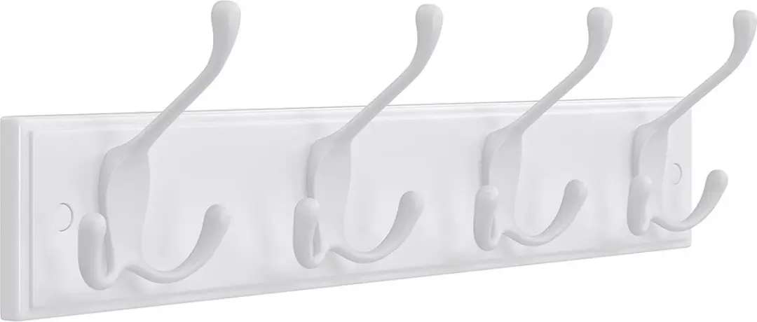 Songmics Wandkapstok 4x3 Haken
