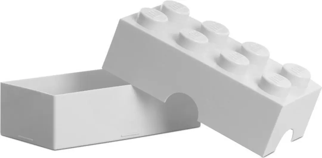 LEGO Lunchbox Brick 8 Wit - afbeelding 2 van 6
