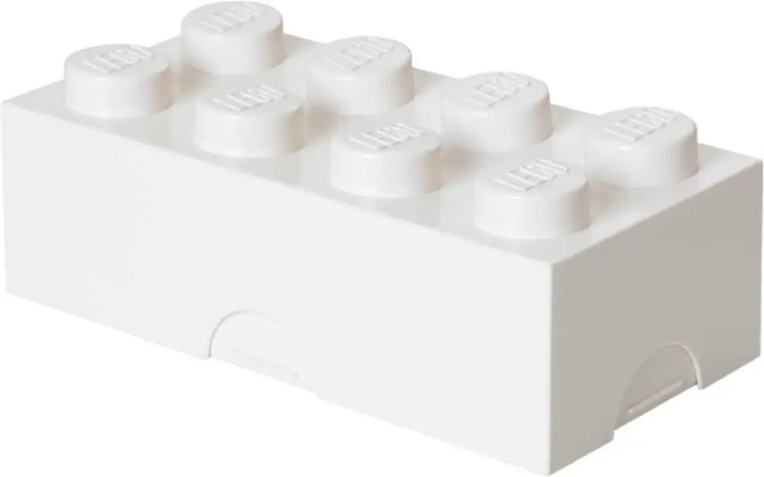 LEGO Lunchbox Brick 8 Wit