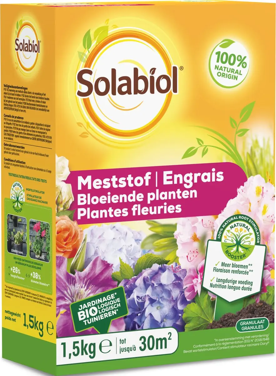 Solabiol Meststof voor Bloeiende Planten