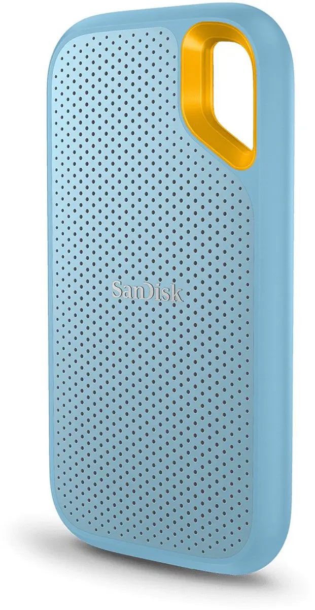 SanDisk Extreme Portable SSD SDSSDE61-1T00-G25B - 1TB - Sky Blue - afbeelding 2 van 3