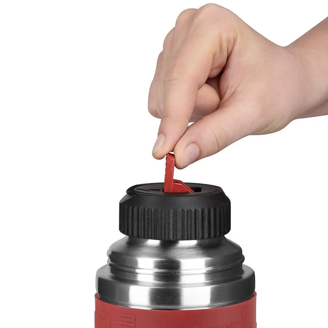 Emsa Senator Thermoskan 1L - Zwart - afbeelding 2 van 4