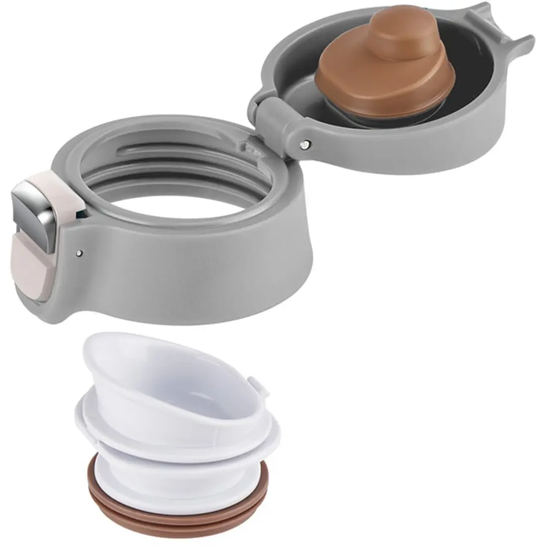Emsa Travel Mug Light N2151000 RVS Thermosbeker 400ml - Grijs - afbeelding 6 van 6