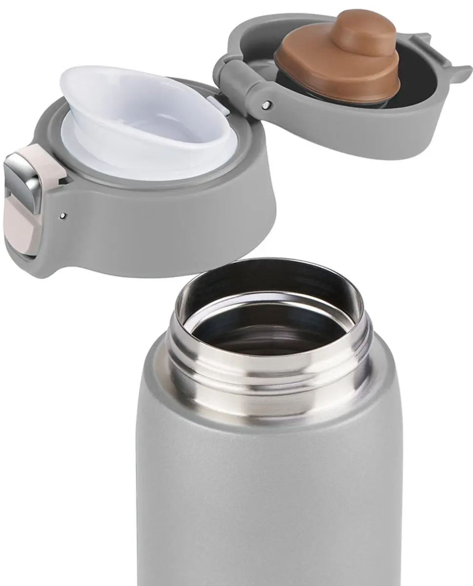 Emsa Travel Mug Light N2151000 RVS Thermosbeker 400ml - Grijs - afbeelding 5 van 6
